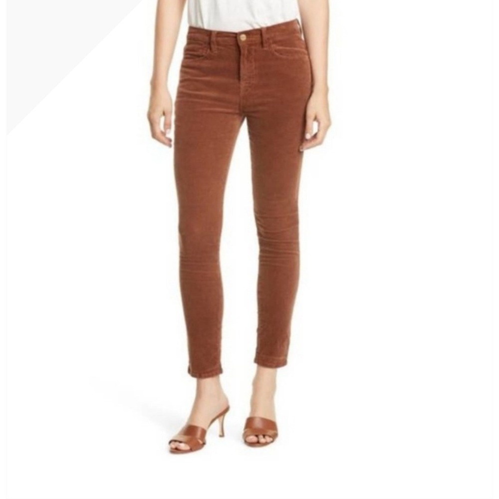 FRAME Le High Skinny Corduroy‎ Pants  Women's Size 28